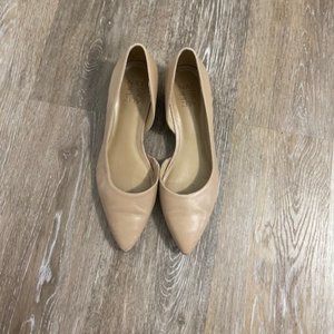 Naturalizer Pink Leather Flats